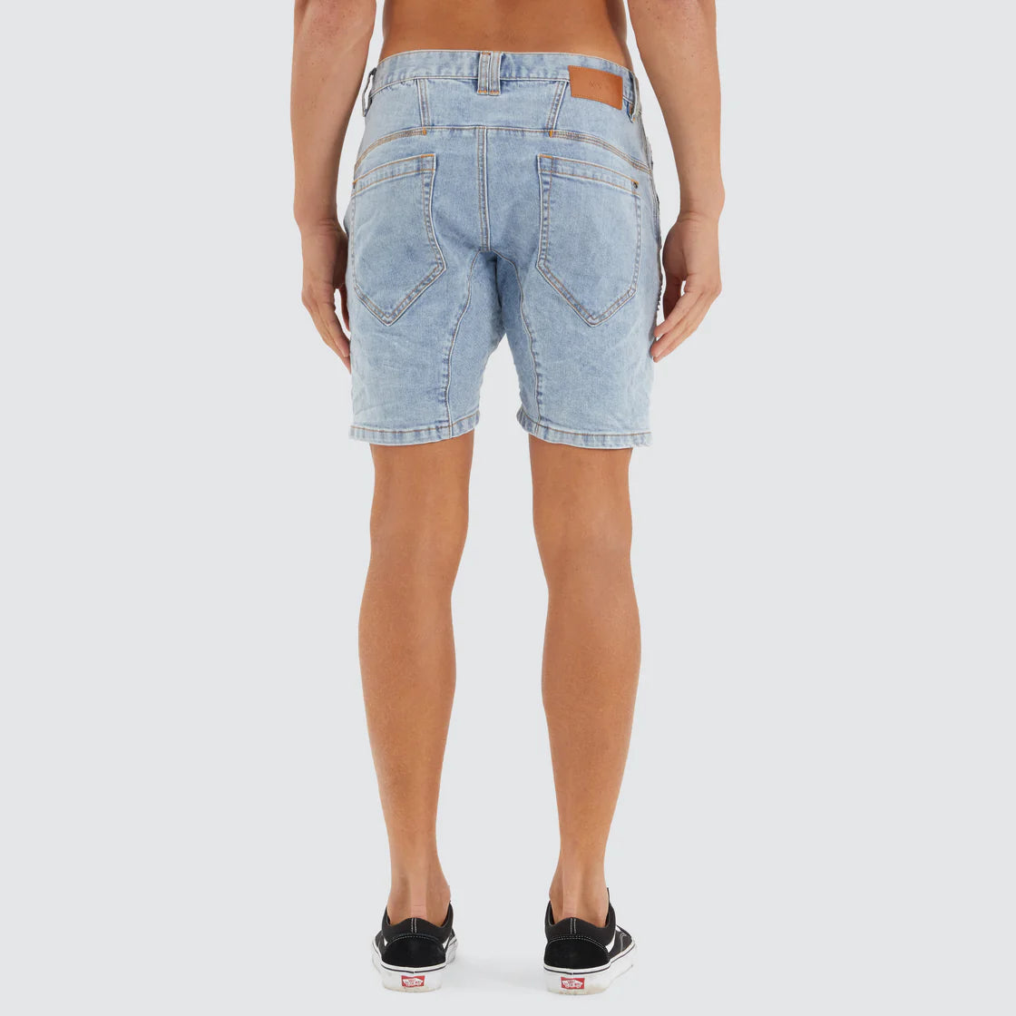 Nena & Pasadena Viper Denim Short - Portland Blue