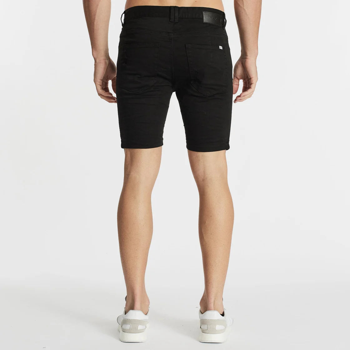 Nena & Pasadena Spitfire Denim Short - Jet Black