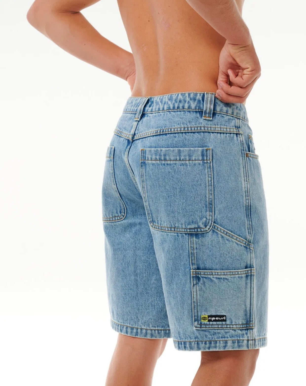 Rip Curl Super Computer Denim Walkshort - Washed Blue