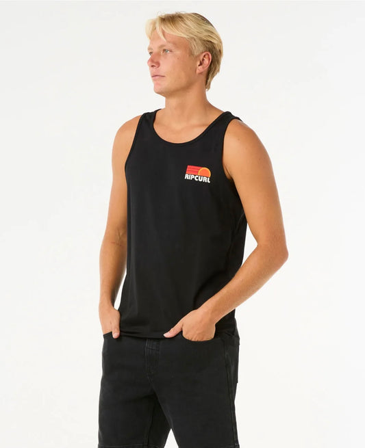 Rip Curl Surf Revival Peaking Tank - Black