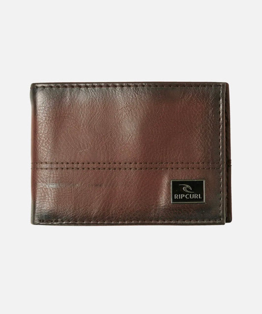 Rip Curl Corpawatu Icon PU Slim - Black/Tan