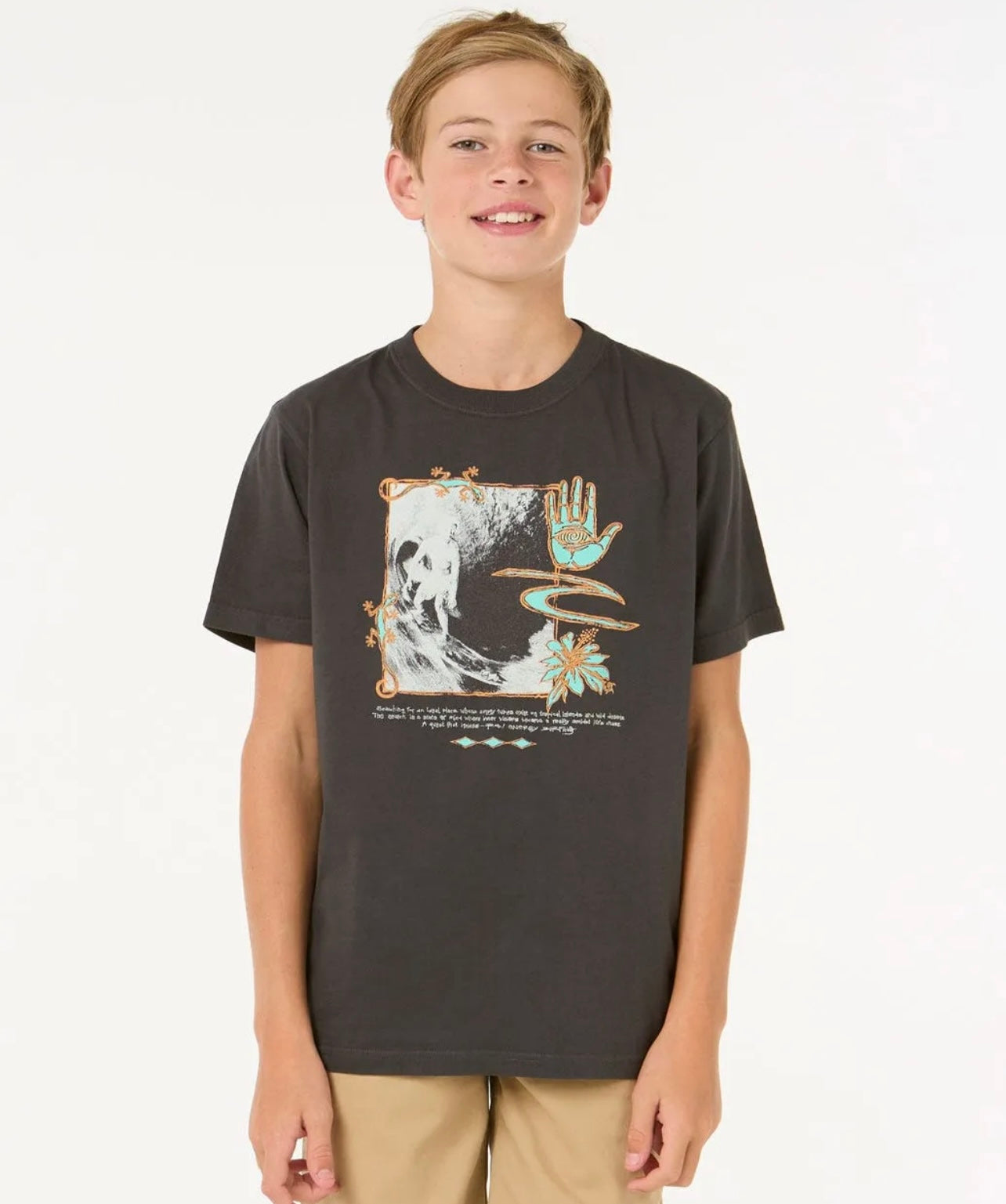 Rip Curl Raw Energy Gecko Tee - Boy