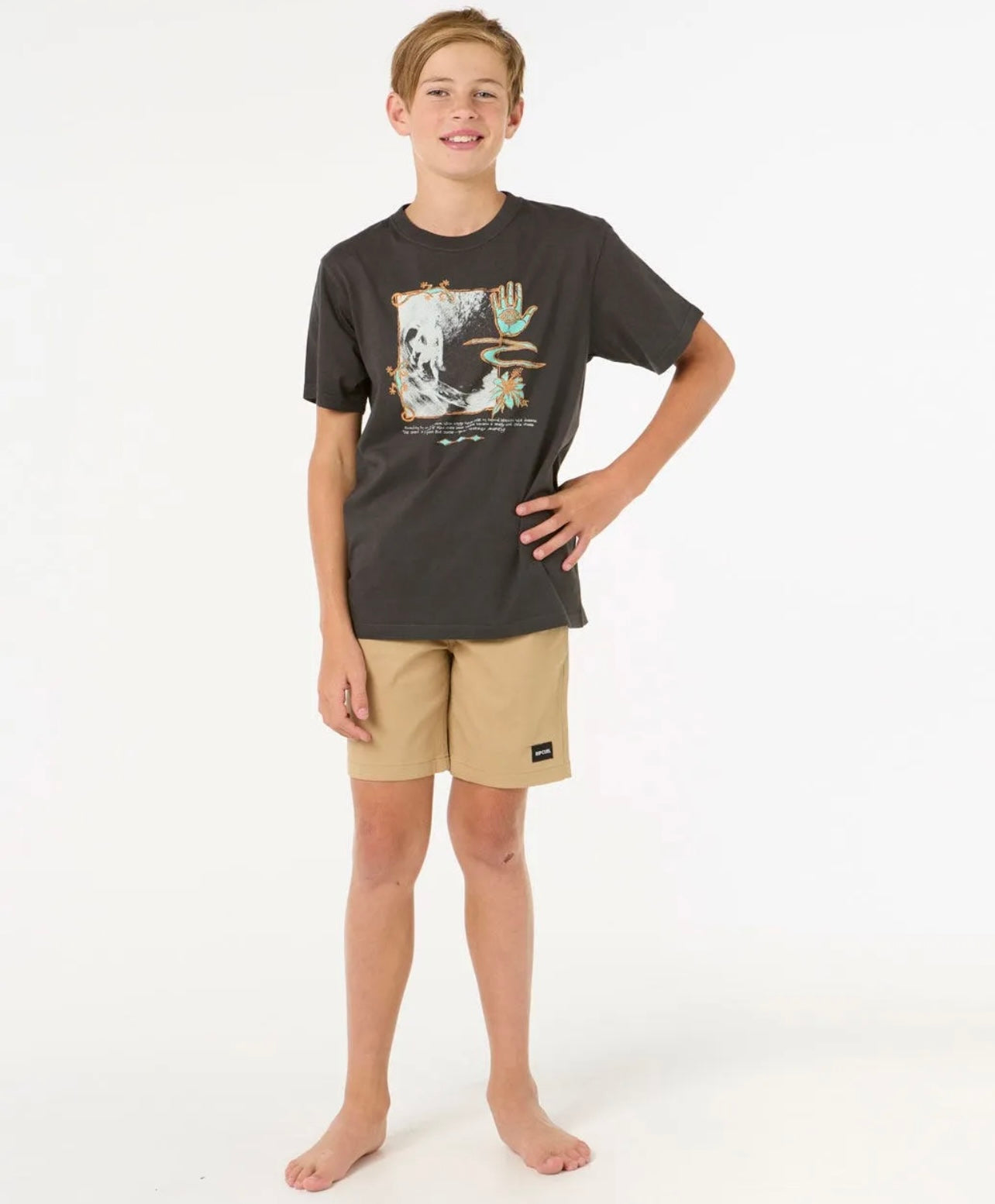 Rip Curl Raw Energy Gecko Tee - Boy