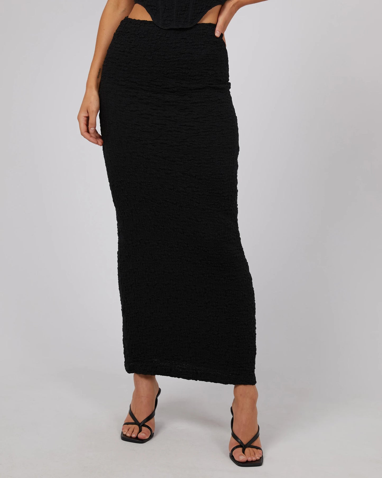 Jorge Stassie Maxi Skirt - Black