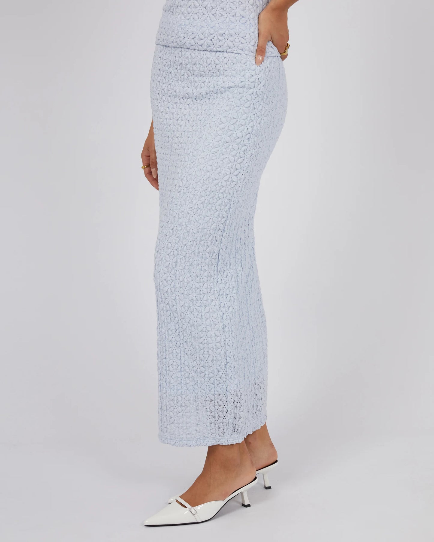 Jorge Julianna Maxi Skirt - Blue