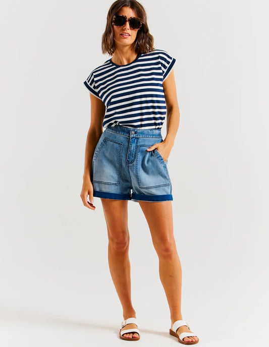 Betty Basics Eddie Shorts - Azure