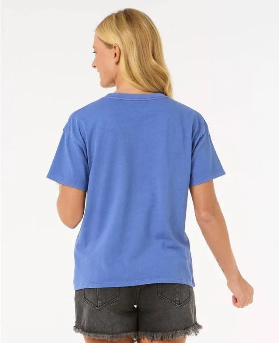 Rip Curl Postcards Relaxed Tee - Ocean