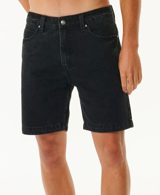 Rip Curl Classic Denim Walkshort - Washed Black