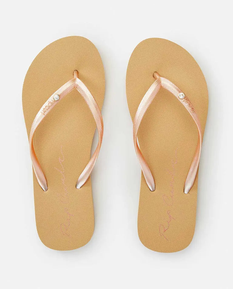 Rip Curl Script Wave Bloom Open Toe - Gold