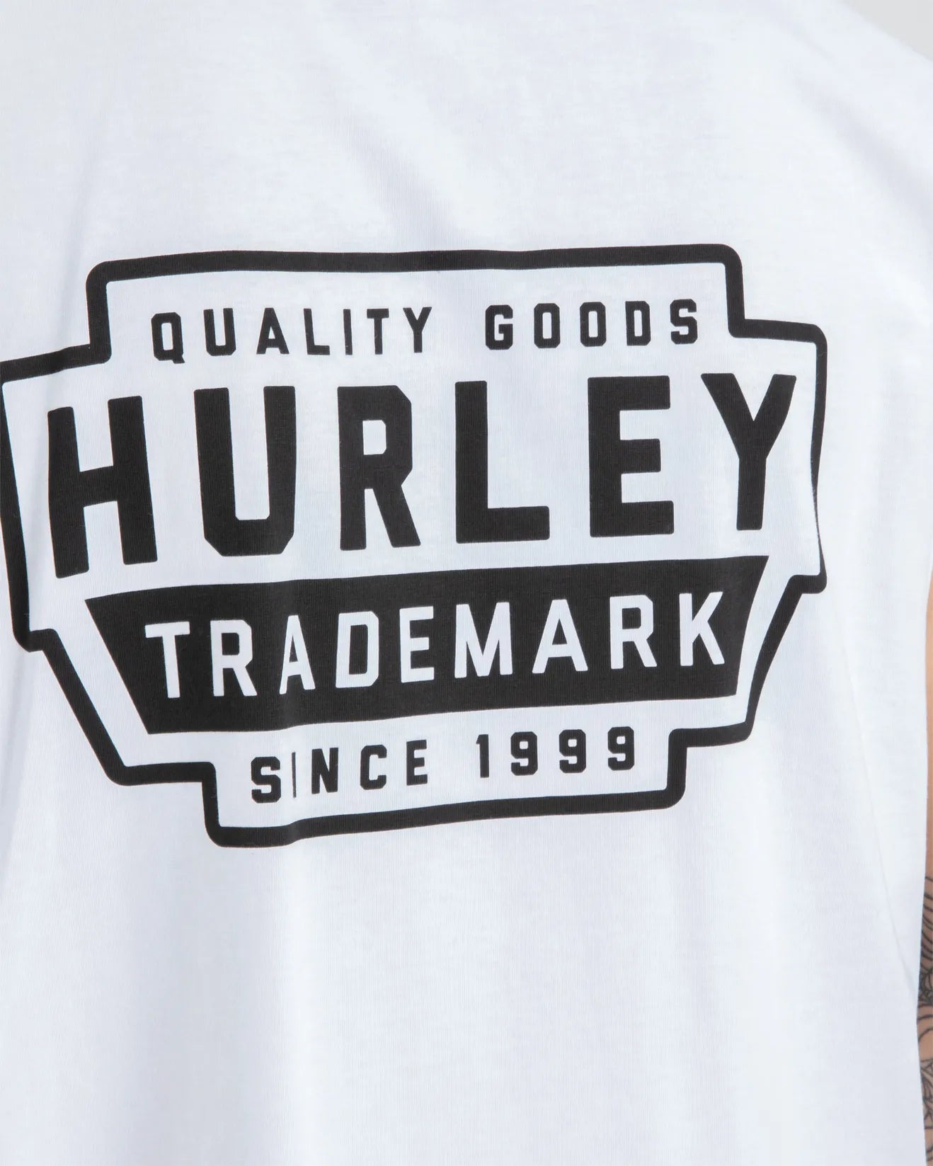 Hurley Station Muscle - White