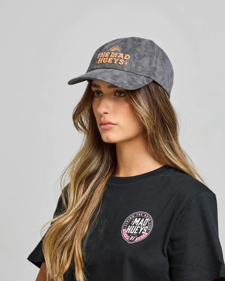 The Mad Huey’s Fortune Teller Womens Unstructured Cap - Washed Black