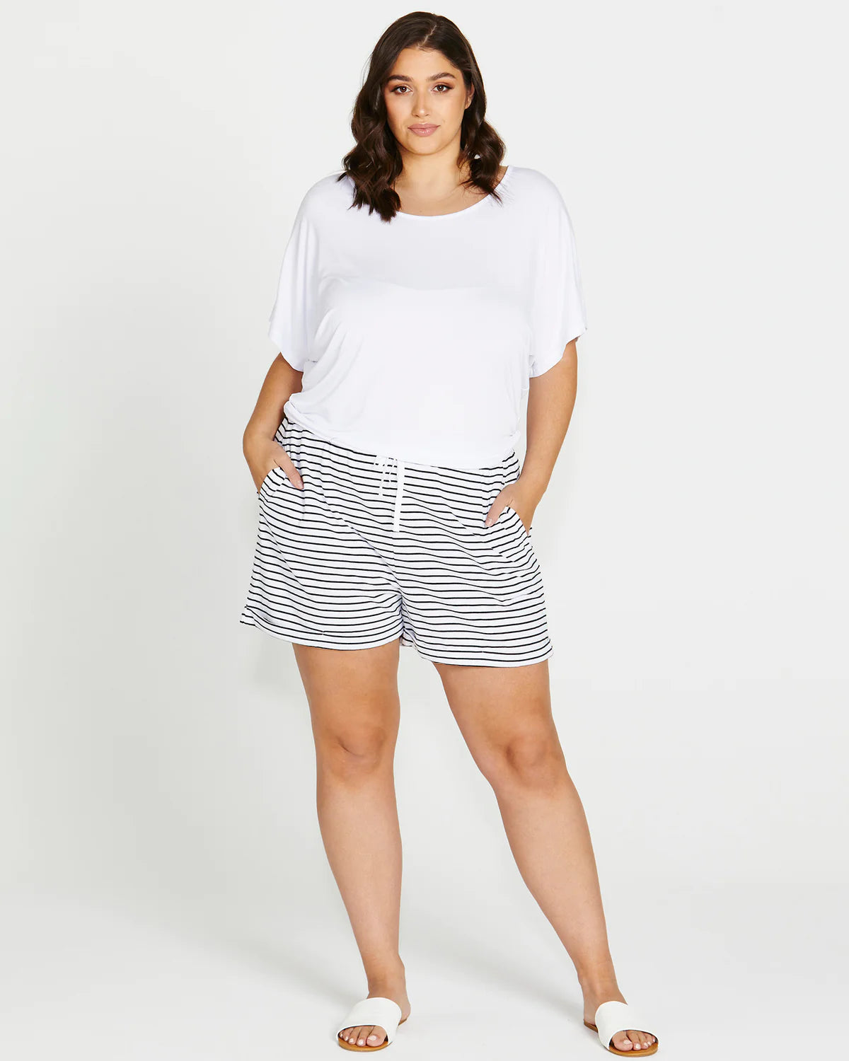 Betty Basics Trixie Shorts - Awning Stripe – Husk Him Her