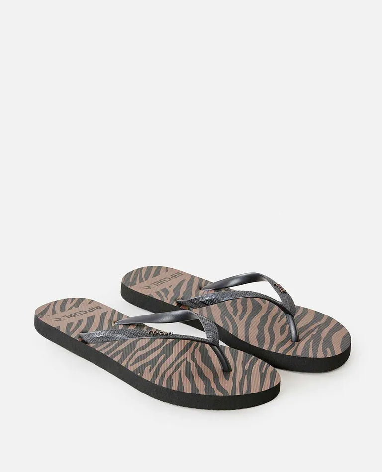 Rip Curl Sun Tribe Bloom Open Toe- Brown