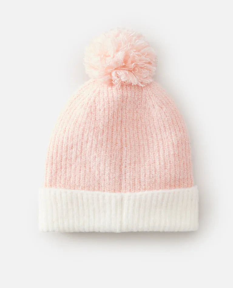 Rip Curl 2 Tone Reg Pom Pom Beanie - Girl