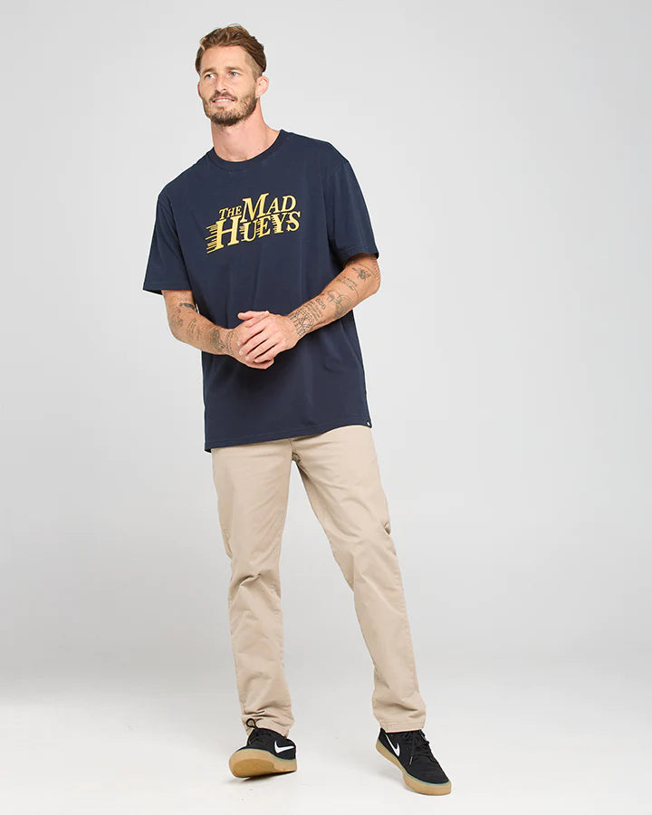 The Mad Huey’s Speeding Huey’s SS Tee - Navy