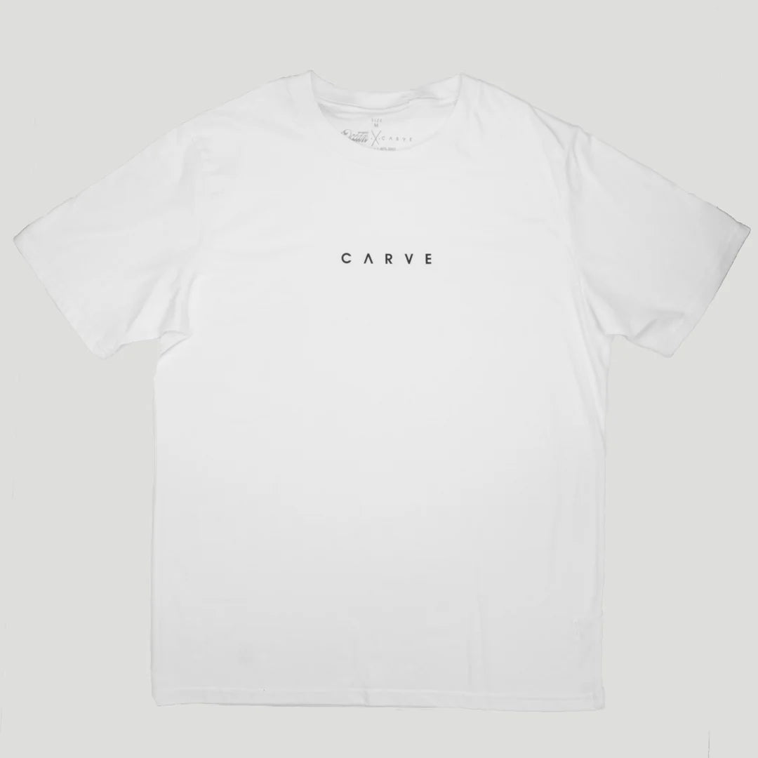 Carve ID Men’s Recycled Tee- White