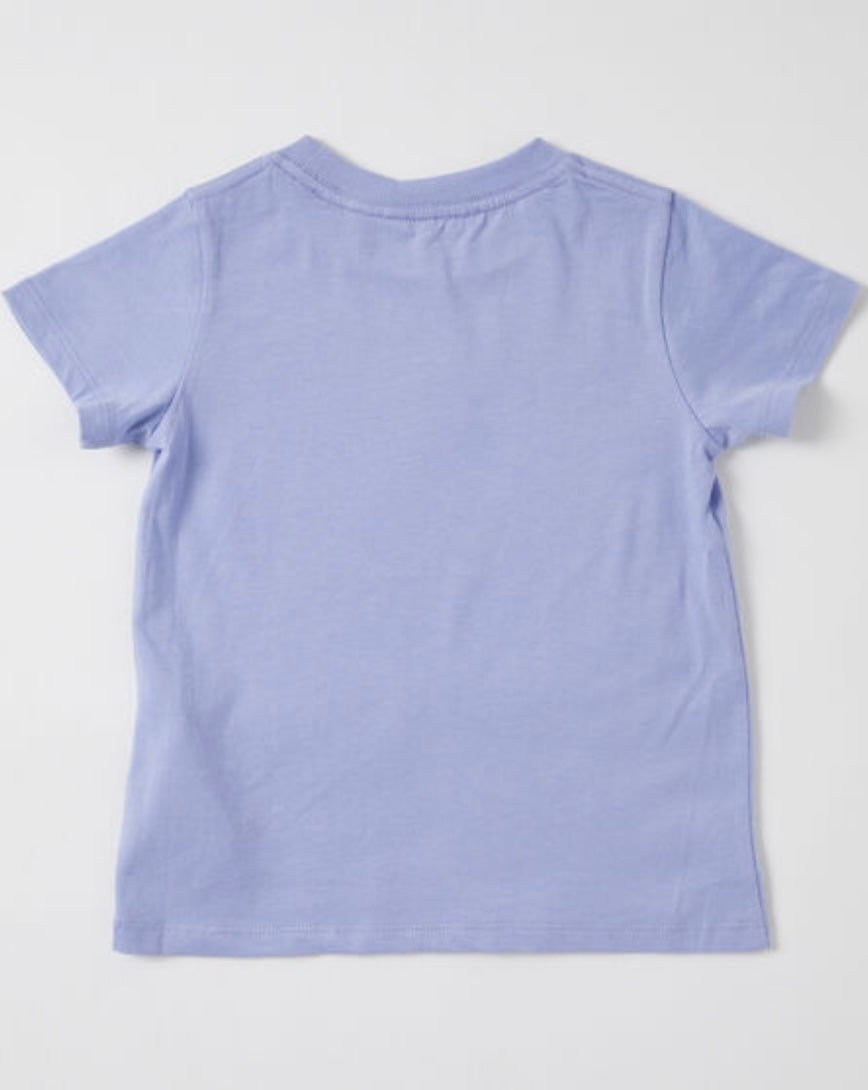 Rip Curl Script Tee-Girl - Light Blue