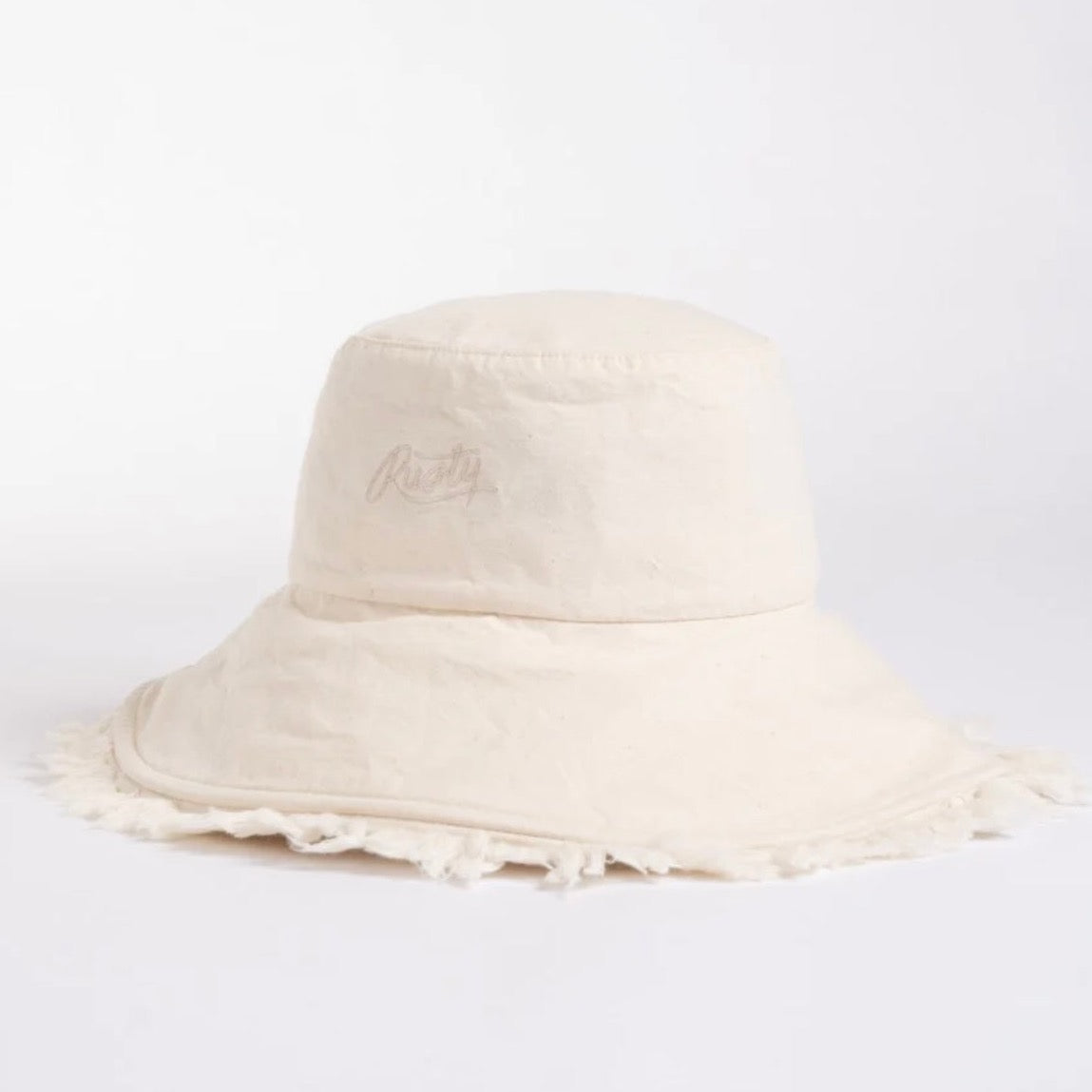 Rusty Gleam Organic Bucket Hat - Natural